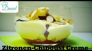 ZitronenChiboust Creme mit Apfel Beeren und gerösteten Mandelblätter [upl. by Teador987]