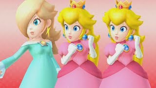 Mario Party 10  Rosalina amp Peach Board Amiibo Party [upl. by Snook826]