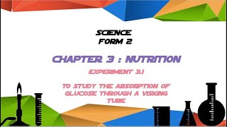 To study the absorption of glucose through a Visking tube [upl. by Noxin]