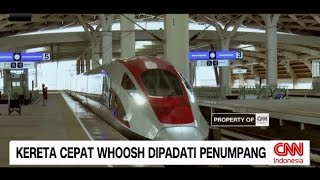 Musim Libur Kereta Cepat Whoosh Dipadati Penumpang [upl. by Eniac]