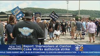 Workers At Clairton Coke Works Vote To Authorize Strike [upl. by Nwavahs]