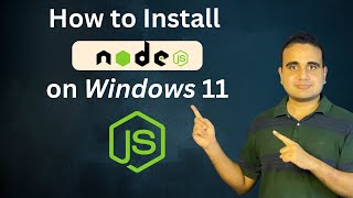 Install Node JS windows 11How to install Node JS in windows 11  Node JS installation on windows 11 [upl. by Rech]