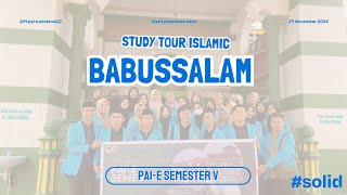 STUDY TOUR ISLAMIC PAIE SEM V [upl. by Klusek]