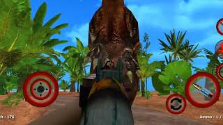 Dinosaur bloody Lsland  Android ios gameplay dinosaur games [upl. by Nivel]