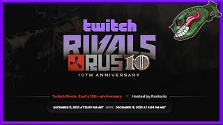 Rust Twitch Drops  Twitch Rivals 4 26 Rust Twitch Drops [upl. by Grote]