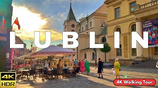 POLAND 2024 🇵🇱  Lovely Lublin in Summer  4K HDR [upl. by Deach]