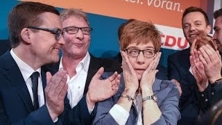 CDU gewinnt Wahl im Saarland  quotSchulzEffektquot reicht nicht [upl. by Amick]