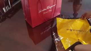 Unboxing Salvatore Ferragamo [upl. by Latihs682]