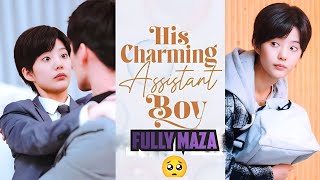 HIS CHARMING ASSISTANT REVIEW IN HINDI  NEW ROMANTIC CHINESE DRAMA IN HINDI DUBBED 2024 [upl. by Haron]