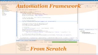 Selenium webdriver test framework from scratch  13  Parallel tests [upl. by Aratak]