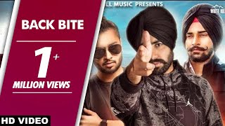 Back Bite Official Video Inder Virk  Punjabi song 2018 [upl. by Etyak]