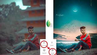 Snapseed New Creative Background Change Photo Editing Tricks  New Snapseed Photo Editing 2024 [upl. by Tufts848]