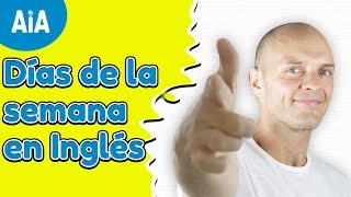 Días De La Semana en Ingles Curso basico de Inglés [upl. by Hemphill]