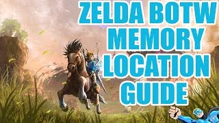 Zelda Breath Of The Wild Memory Location 8 [upl. by Eeram]