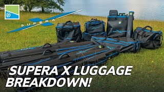 NEW SUPERA X Luggage Breakdown  Des Shipp [upl. by Kciredor]