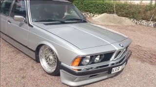 Bagged BMW 733i e23 Airlift Performance [upl. by Sayers]