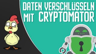 Digitale Selbstverteidigung 24 Schütze Deine Daten mit CRYPTOMATOR [upl. by Asiela]