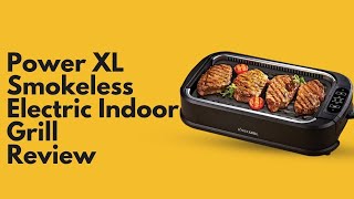 Power XL Smokeless Electric Indoor Removable Grill and Griddle Plates [upl. by Cornelie]