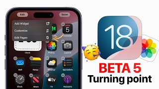 iOS 18 Beta 5  BEST Update Yet [upl. by Ash]