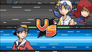 Pokemon GS Chronicles  Champion Battles vs Rival Silver and Kris [upl. by Marquita]