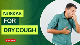 Nuskas for dry cough  Hitaa Ayurveda [upl. by Anaj]