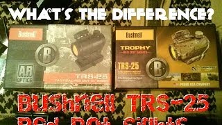 Bushnell TRS25 Trophy comparison [upl. by Nahgrom640]