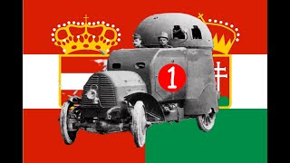 The worlds FIRST real armoured car  AustroDaimler Panzerwagen [upl. by Nevur189]