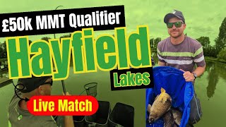 Live Match at Hayfield Lakes with Sam Brown £50k Maver Match This Qualifier [upl. by Palla]