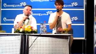 Alexander Rybaks press conference in Vitebsk Belarus 120712 [upl. by Deyes]