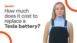 How Much Does it Cost to Replace a Tesla Battery [upl. by Dadivitan]