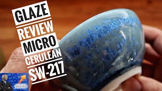 Glaze review Mayco  Micro Cerulean SW217 [upl. by Pudens]