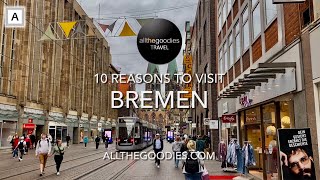 10 Reasons to visit Bremen Germany  TenReasons [upl. by Alyahsal]