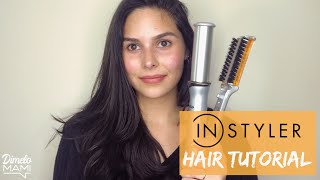 INSTYLER ROTATING IRON  HAIR TUTORIAL  DIMELO MAMI [upl. by Enylrac705]