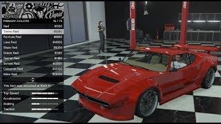 GTA 5  DLC Vehicle Customization Lampadati Viseris and Review [upl. by Tadd]