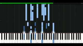 Norah Jones  Feelin the same way Piano Tutorial Synthesia  passkeypiano [upl. by Enialed]