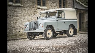 Land Rover Series 2a 88quot Hard Top Original Patina Galvanised Chassis 2 Owners FOR SALE [upl. by Branscum]