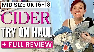 MID SIZE CIDER TRY ON HAUL  REVIEW  NOT SPONSORED [upl. by Adnert]