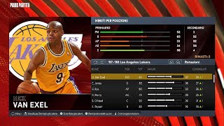 NBA 2K22 Los Angeles Lakers 199798 PS5 Completed Classic Teams Project [upl. by Anestassia678]