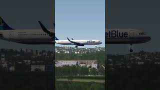 Aircraft Landing at airplane automobile airplaneflight msfs2020 [upl. by Ecire615]