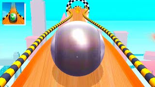 Sky Rolling Ball 3D  Going Balls Copy Game Gameplay AndroidiOS [upl. by Itsrejk]