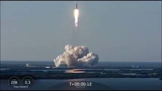 Blastoff SpaceX Falcon Heavy Launches Arabsat6A Mission [upl. by Zerla]