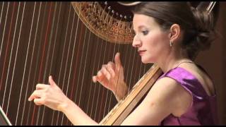 JSBachSonata BWV 10201AllegroThomas Robertello flute Maria Luisa Rayan harp [upl. by Briant577]