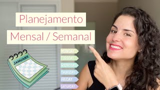 Planejamento Mensal e Semanal na prática  4 passos [upl. by Clarisse]