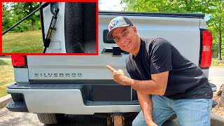 Tailgate Assist Install On Chevy Silverado Makes Drastic Improvement [upl. by Fedora]