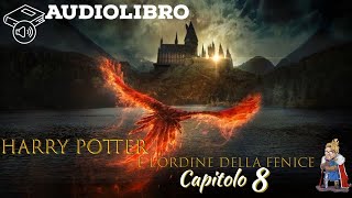 Audiolibro  Harry Potter e lordine della fenice  Lettura e Commento LIVE Cap 8 [upl. by Esirec]