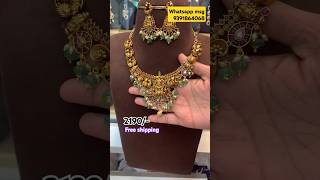 nakshijewellery nakshinecklacevictorianjewellery varnikacollections youtubeshorts [upl. by Iknarf]