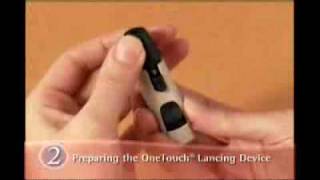 One Touch Glucose Meter How to use [upl. by Yroj359]