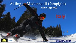 Madonna di Campiglio Pejo 3000 Folgarida Marilleva and Pinzolo Amazing skiing [upl. by Ira]