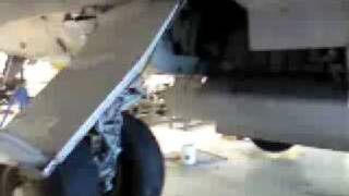 main landing gear retraction test B727 Pima Community College Aviation Technology TucsonAz [upl. by Wystand]