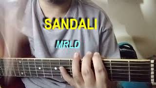 mrld  Sandali  Guitar chords Tutorial [upl. by Leumek]